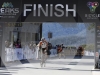 Crossing the finish line