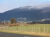 More snow on hills