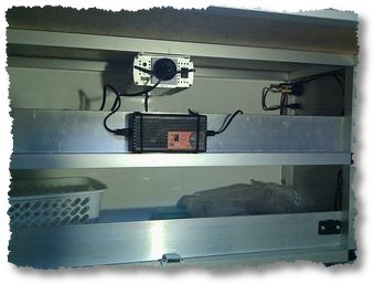 New camper battery charger