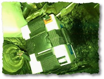 Small dual battery to power fridge and chargers overnight