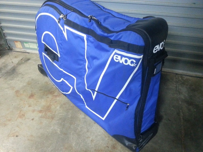 Bike bag - ready to fly